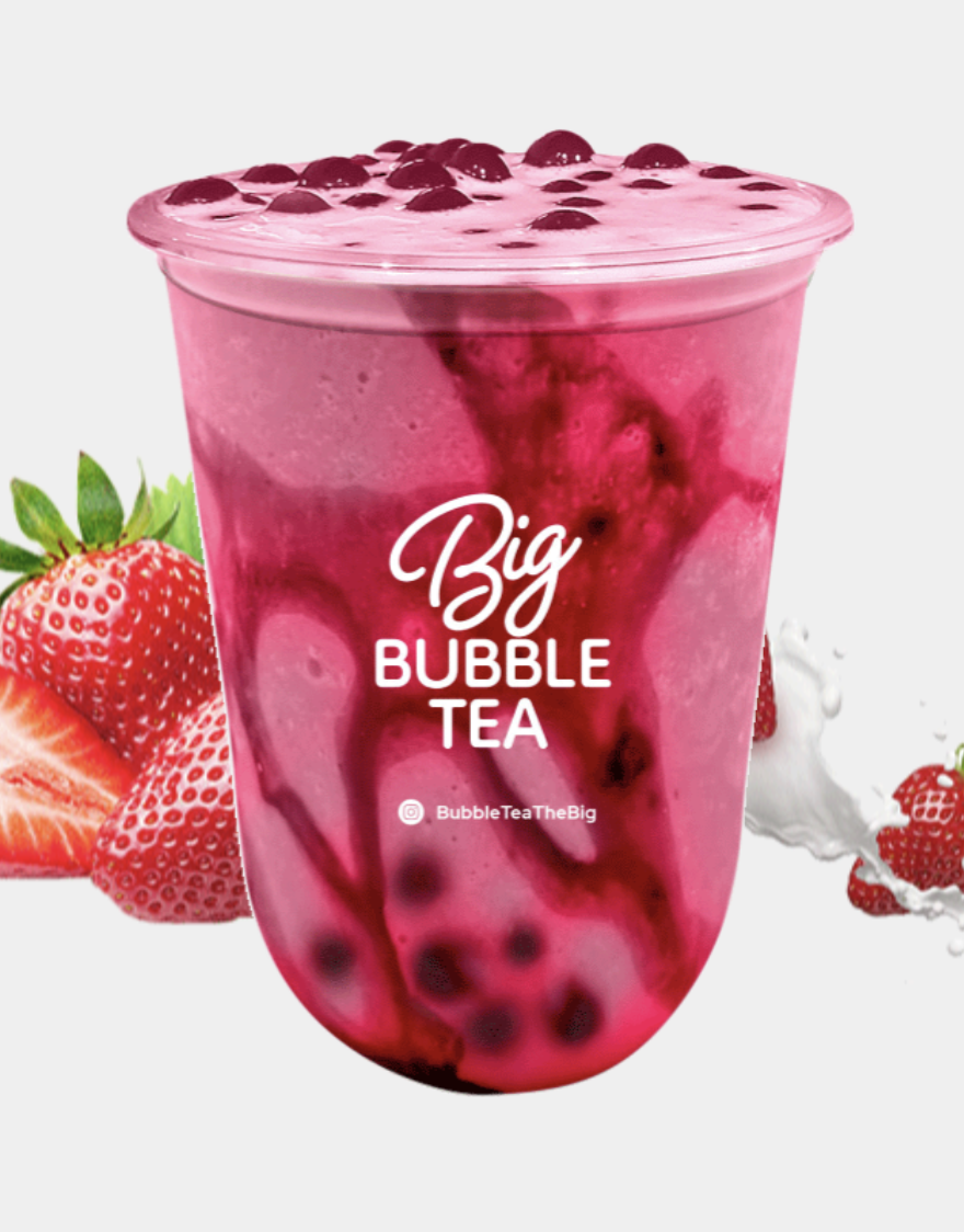 Çilek Bubble Tea